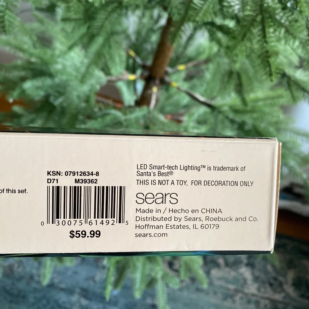 New in Box Christmas lights